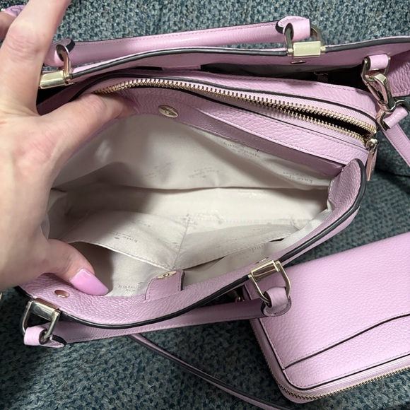 Kate Spade Pink Shoulder Bag and Wallet - Picture 5 of 9
